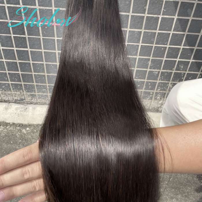Human Hair Wigs 30 inch HD Lace Front Wigs Natural Color 150% Density Straight Hair Lace Wig