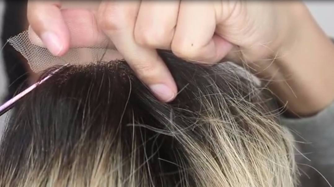 How to Put on a Wig without Glue