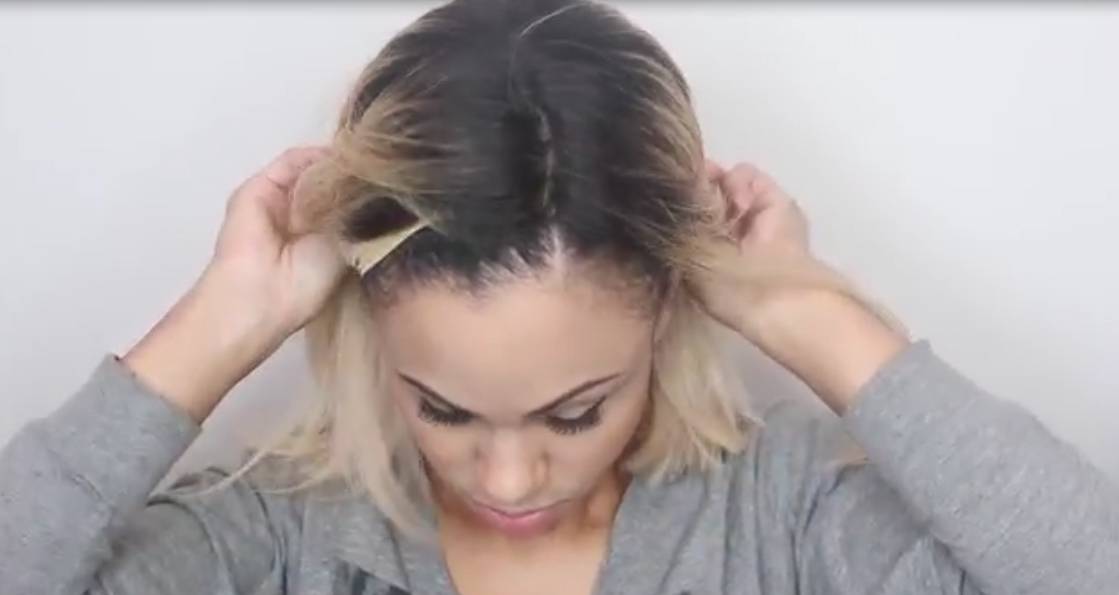 How to Put on a Wig without Glue
